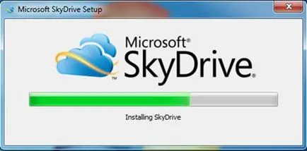 SkyDrive - este ferestre SkyDrive