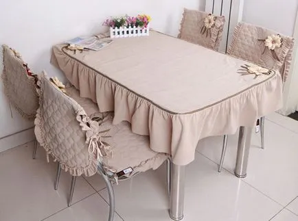 Față de masă pentru casa - frumos decorate cu propriile lor mâini