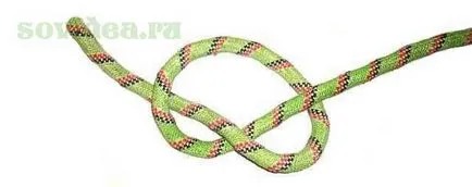 Metode și nod bun cravată două frânghii