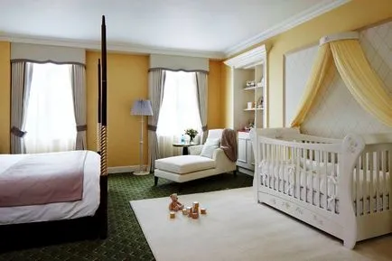 Dormitor cu copii - aliniere competentă, chestii de interior