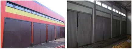 Construirea de box pentru centre de servicii