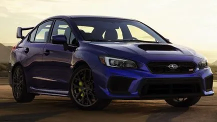 Subaru WRX STI (2017-2018) prețul și specificațiile, fotografii și recenzie