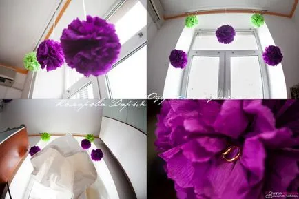 O nunta la domiciliu - modul de a decora și reîmprospăta interiorul triumful
