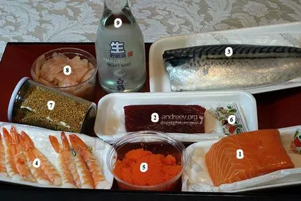 Sushi cum să gătească acasă de călătorie fotografie jurnal