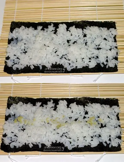 Sushi cum să gătească acasă de călătorie fotografie jurnal
