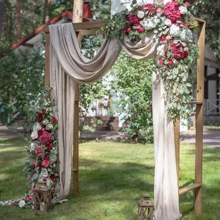 Idei de nunta Arch pentru decorarea arcade pentru inregistrare de ieșire (40 poze)