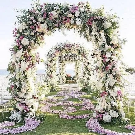 Idei de nunta Arch pentru decorarea arcade pentru inregistrare de ieșire (40 poze)