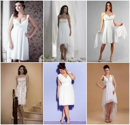 Rochii de mireasa in stilul Empire - cele mai populare modele si stiluri de 2017 și accesorii aferente, fotografie
