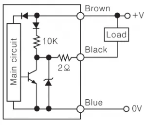 Schema de senzori de proximitate inductiv