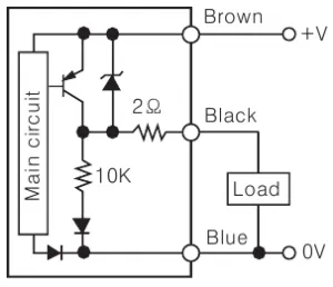 Schema de senzori de proximitate inductiv
