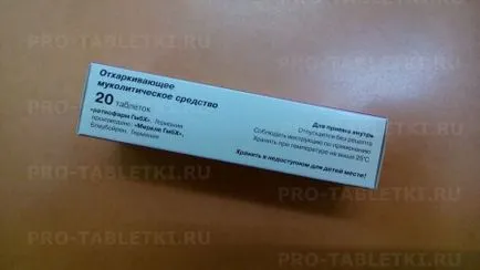 Tabletele ambrobene instruirea copiilor cu privire la aplicarea, dacă este posibil să se dea copiilor