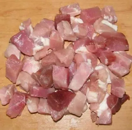 Carne de porc la cuptor la cuptor cu cartofi (carne de porc) Carne de porc, coapte în cuptor cu cartofi