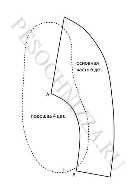 Papuci - iepurași cu mâinile lor 1
