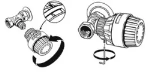 Termostatul de pe radiator principiu, configurare, instalare (principiu) de lucru Termostatul pe principiul, configurația, instalarea radiatorului de lucru,