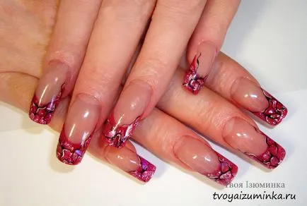 Tehnologia de unghii (unghii acumulate necesare) extensii de unghii Tehnologie