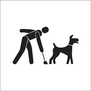 Curățați sau nu pentru a curăța după poporul său câine despre animale (pentru a curăța câinele lui) Curățați sau nu pentru a curăța după poporul său câine despre animale