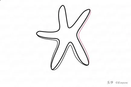 Aflați pas cu pas pentru a desena o stea de mare