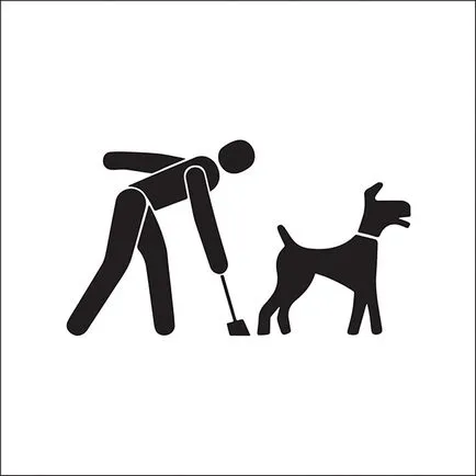 Curățați sau nu pentru a curăța după poporul său câine despre animale (curat său curat) Curățați sau nu pentru a curăța după poporul său câine despre animale