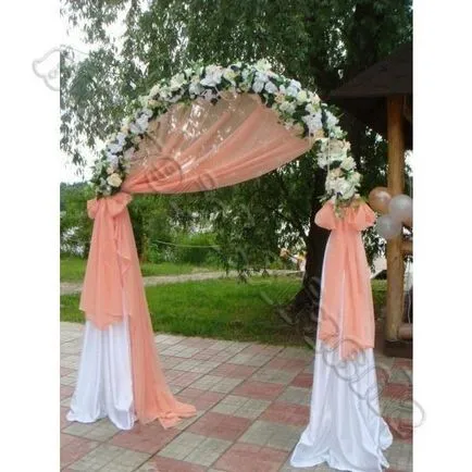 Decorați un arc de nunta cu Masterclass mâinile lor cu fotografii și video