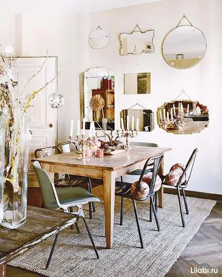 Decorarea pereții apartamentului