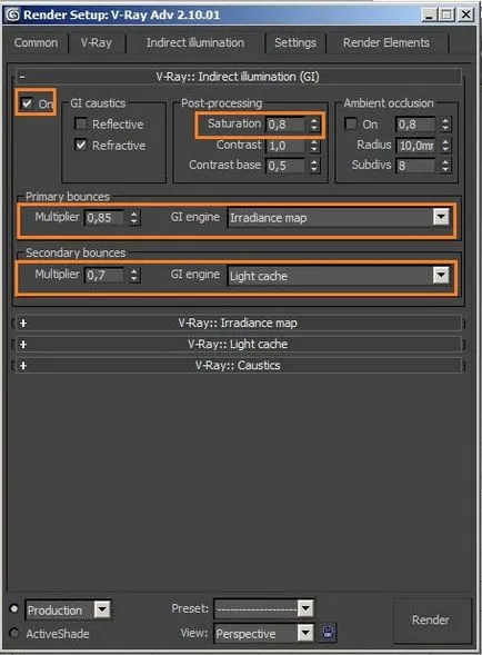Lecția parametrii de bază v-ray, CG-evoluție