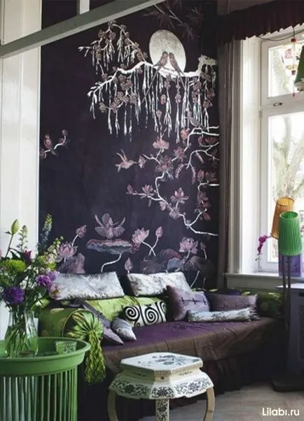 Decorarea pereții apartamentului