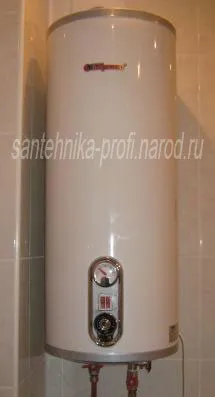 Termeks Instalarea (instalare) a încălzitorului Instalarea Termeks de încălzire a apei