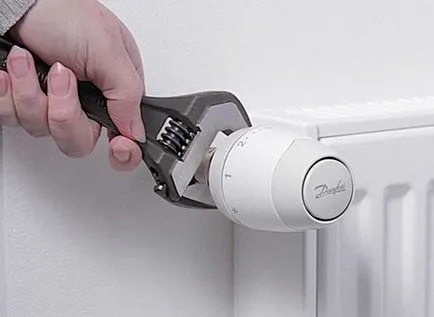 Setarea termostatului pe radiator de încălzire