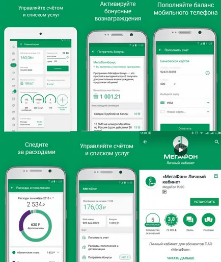 servicii de megafon