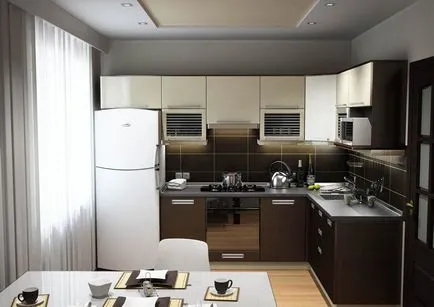 Opțiuni de proiectare bucătărie (foto 51), interiorul unei camere mici cu manualul de mâinile sale, (opțiuni de bucătărie de design pentru fotografie cu ghid al mâinilor) și fotografice opțiuni de design de bucătărie (foto 51), interiorul o cameră mică, cu ghid mâinile sale, fotografia și