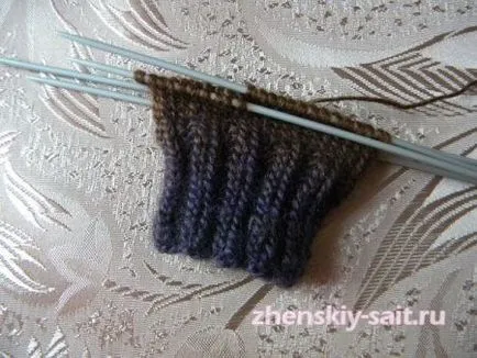 Mitten ace de tricotat pentru incepatori sistem de croșetat de tricotat 5