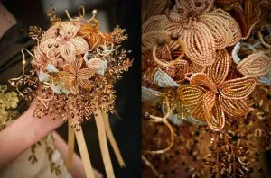 Alegerea unui buchet de mireasa de margele! (flori) Beaded Alegerea unui buchet de mireasa de margele!