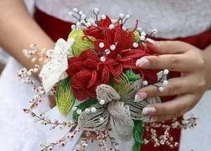 Alegerea unui buchet de mireasa de margele! (mărgele buchet de nunta) Alegerea unui buchet de mireasa de margele!