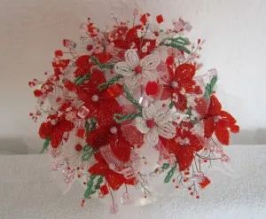 Alegerea unui buchet de mireasa de margele! (mărgele buchet de nunta) Alegerea unui buchet de mireasa de margele!