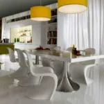 Designul expresiv al bucătăriei în verde (50 poze)