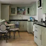 Designul expresiv al bucătăriei în verde (50 poze)