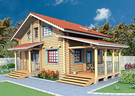 În ce culoare pentru a picta casa de lemn (culoare) În ce culoare pentru a picta casa din lemn