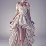 Ținutele pentru fashioniste - în fața scurt, în spatele lung
