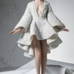 Ținutele pentru fashioniste - în fața scurt, în spatele lung