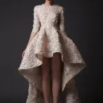 Ținutele pentru fashioniste - în fața scurt, în spatele lung