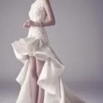 Ținutele pentru fashioniste - în fața scurt, în spatele lung