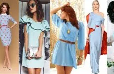 Ținutele pentru fashioniste - în fața scurt, în spatele lung