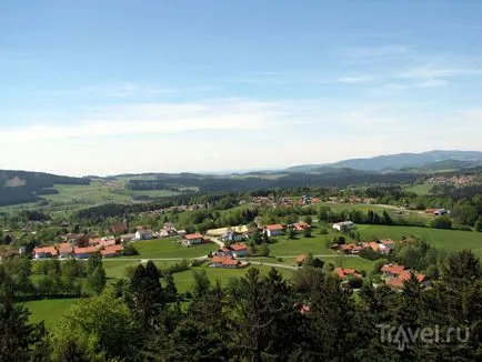 călătorie Parcul Național Pădurea Bavareză prin vârfurile copacilor (bavarez) călătorie Parcul Național Pădurea Bavareză prin vârfurile copacilor