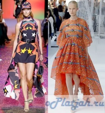 Ținutele pentru fashioniste - în fața scurt, în spatele lung