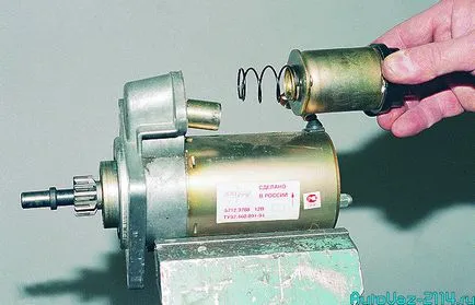 Retractor releu de pornire la 2114, unde a fost, cum să înlocuiască