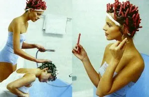 mari bucle fotografie chimie pe păr lung (bucle) Chimia fotografie mare bucle pe păr lung