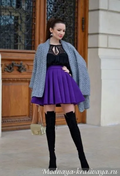 Fusta-clopot (125 poze) - ce să poarte și cine va clopot