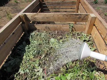 Caseta de compost propriile mâini - o clasă de master detaliate cu fotografii