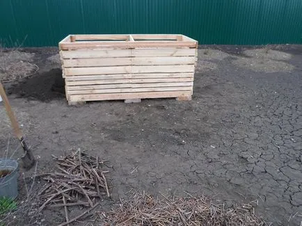 Caseta de compost propriile mâini - o clasă de master detaliate cu fotografii