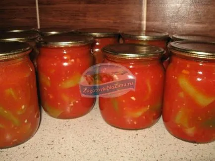 Prefabricați, ardei și roșii cele mai bune rețete cu fotografii (țagle de piper și tomate rețete) Prefabricați, piper și roșii cele mai bune rețete cu fotografii